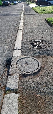 Rekonstrukce chodníku na ulici Horní od č.p. 813 po č.p. 857, Třinec-Lyžbice