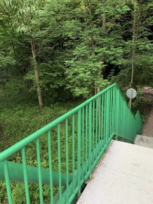 Přístupnost lávky přes Olši