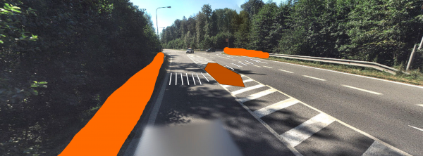 Chodník mezi ul. Ke Stadionu a ČS Shell a přechodem pro chodce na starou Frýdeckou