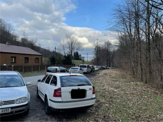 Vybudování odstavné plochy pro kolmé státní aut - Tyra - konečná