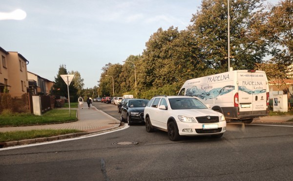 Zjednosměrnéni ulice beskydska