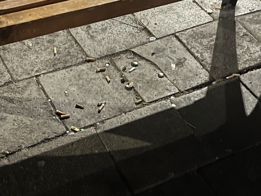 Boj proti opilcům a bezdomovcům u tzv. "Druhých laub"