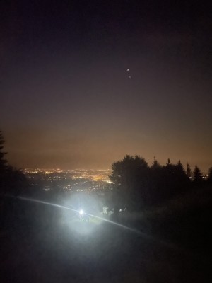 Anakonda Javorový - noční výstup