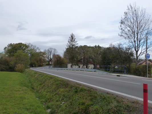 Chodník Nebory směr Český Těšín