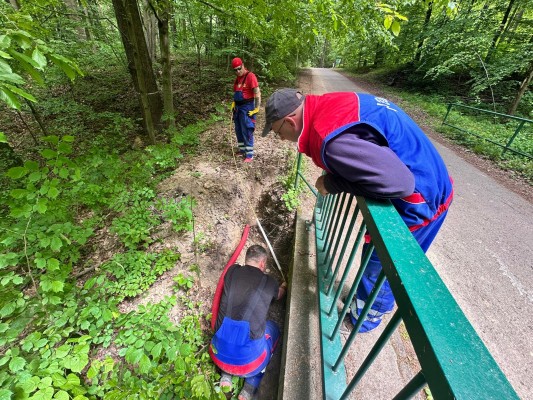 Lesopark - oprava veřejného osvětlení