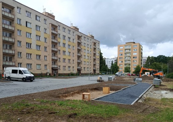 Regenerace veřejného prostranství nad „Hradčany“