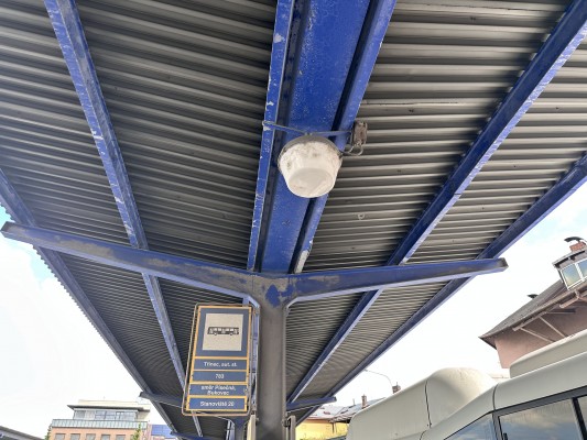 Rekonstrukce autobusového stanoviště