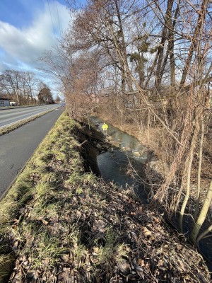 Zajištění břehového svahu toku Staviska (cyklostezka Konská) – úsek č. 10