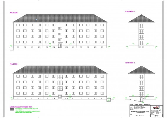 Bytový dům, Třinec, ul. Komenského 682 – rekonstrukce střechy