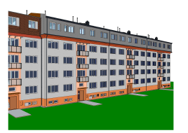 Bytové domy na ul. Chopinova a Palackého - rekonstrukce střechy