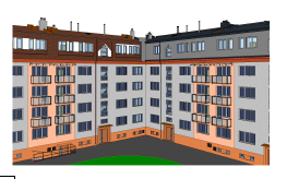 Bytové domy na ul. Chopinova a Palackého - rekonstrukce střechy