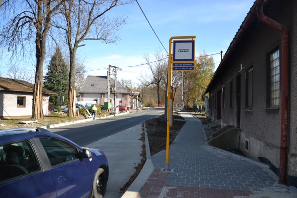 Rekonstrukce ulice Kaštanová