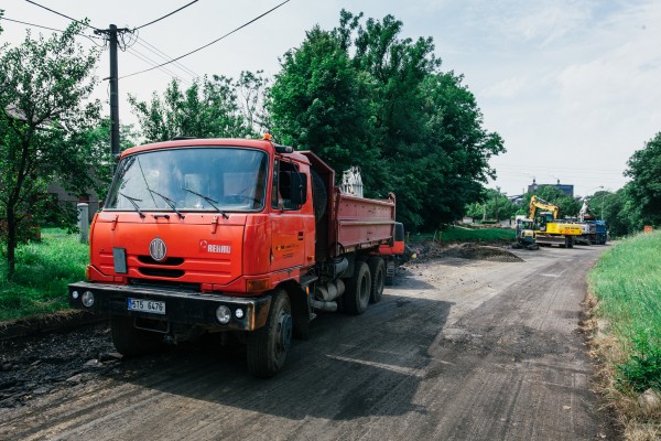 Snímek z výstavby - červenec 2022