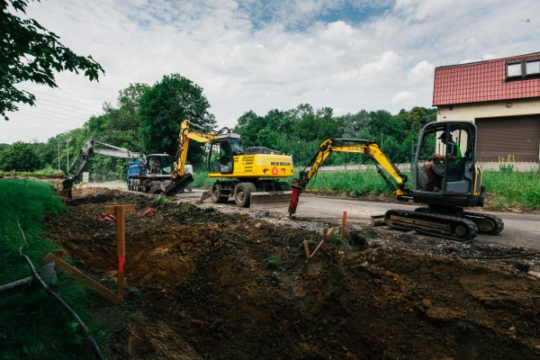 Snímek z výstavby - červenec 2022