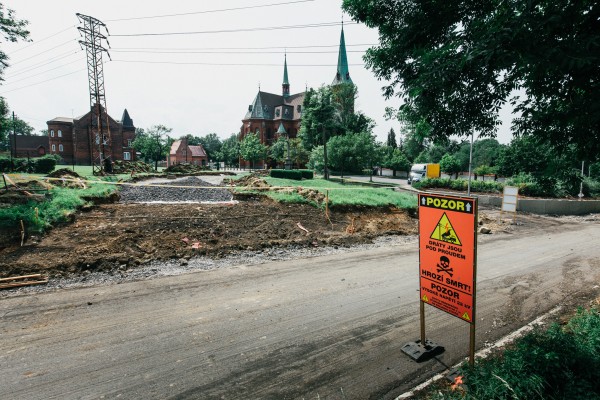 Snímek z výstavby - červenec 2022