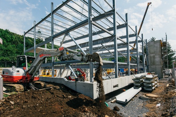 Montáž ocelové konstrukce