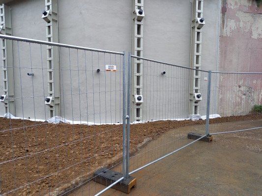 Rekonstrukce opěrné zdi