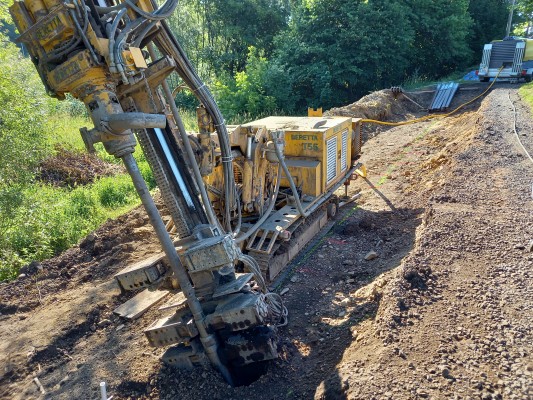 Zajištění svahových břehů Olše