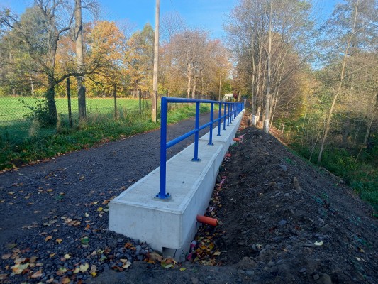 Zajištění svahových břehů Olše