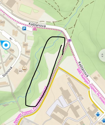 Parkoviště - Sosna