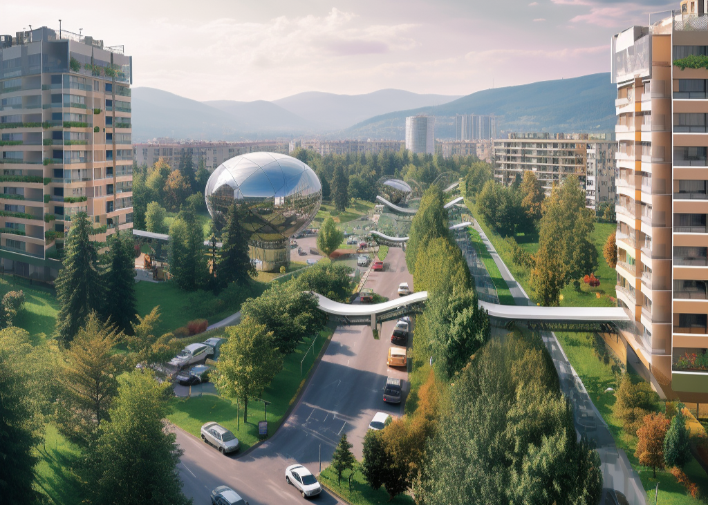 Ilustrační vizualizace